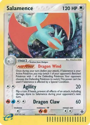 Salamence (10/97) [EX: Dragon] Pokémon