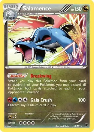 Salamence (64/101) [Black & White: Plasma Blast] Pokémon