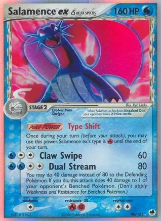 Salamence ex (98/101) (Delta Species) [EX: Dragon Frontiers] Pokémon