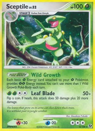 Sceptile (8/106) [Diamond & Pearl: Great Encounters] Pokémon