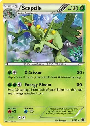 Sceptile (8/116) [Black & White: Plasma Freeze] Pokémon