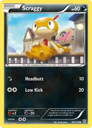 Scraggy (85/135) [Black & White: Plasma Storm] Pokémon