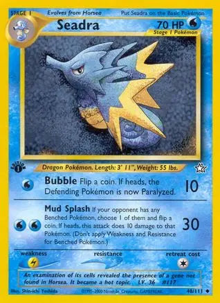 Seadra (48/111) [Neo Genesis 1st Edition] Pokémon
