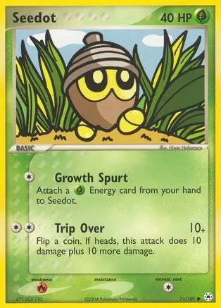 Seedot (71/101) [EX: Hidden Legends] Pokémon
