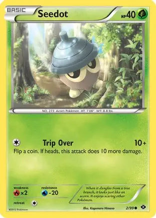 Seedot (2/99) [Black & White: Next Destinies] Pokémon