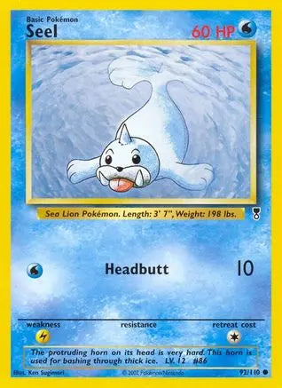 Seel (92/110) [Legendary Collection] Pokémon