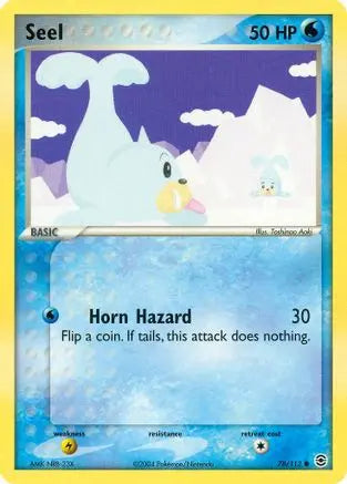 Seel (78/112) [EX: FireRed & LeafGreen] Pokémon