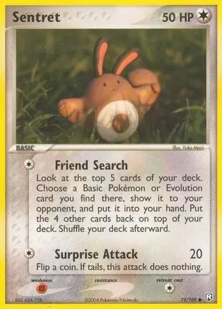 Sentret (75/109) [EX: Team Rocket Returns] Pokémon