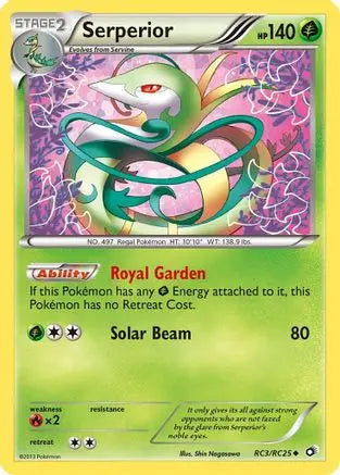 Serperior (RC3/RC25) [Black & White: Legendary Treasures] Pokémon