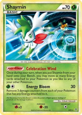 Shaymin (8/95) [HeartGold & SoulSilver: Unleashed] Pokémon