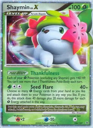 Shaymin LV.X (126/127) [Platinum: Base Set] Pokémon