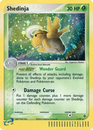 Shedinja (11/97) [EX: Dragon] Pokémon