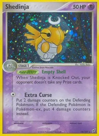 Shedinja (14/107) [EX: Deoxys] Pokémon