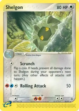 Shelgon (20/97) [EX: Dragon] Pokémon