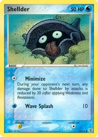 Shellder (79/112) [EX: FireRed & LeafGreen] Pokémon