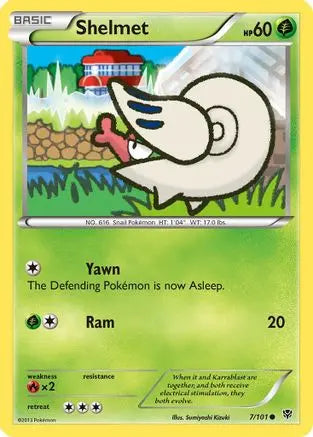 Shelmet (7/101) [Black & White: Plasma Blast] Pokémon
