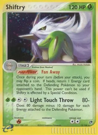 Shiftry (12/100) [EX: Sandstorm] Pokémon