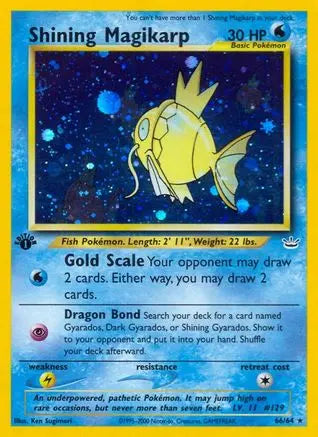 Shining Magikarp (66/64) [Neo Revelation Unlimited] Pokémon