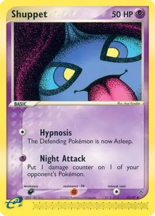 Shuppet (43/97) [EX: Dragon] Pokémon