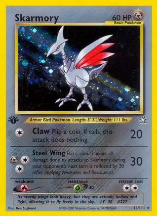Skarmory (13/111) [Neo Genesis Unlimited] Pokémon
