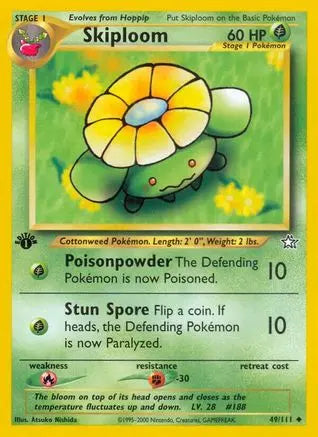 Skiploom (49/111) [Neo Genesis 1st Edition] Pokémon