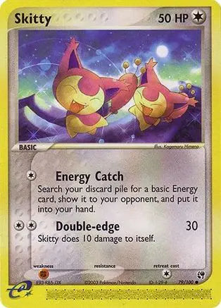 Skitty (79/100) [EX: Sandstorm] Pokémon