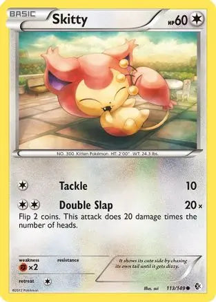 Skitty (113/149) [Black & White: Boundaries Crossed] Pokémon
