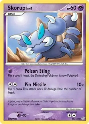 Skorupi (99/130) [Diamond & Pearl: Base Set] Pokémon