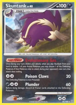 Skuntank (26/100) [Diamond & Pearl: Stormfront] Pokémon