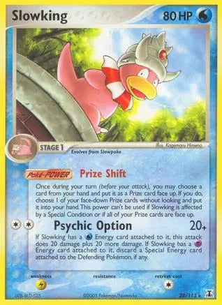 Slowking (28/113) (Stamped) [EX: Delta Species] Pokémon