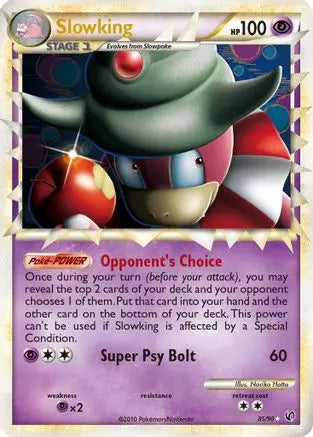 Slowking (85/90) [HeartGold & SoulSilver: Undaunted] Pokémon