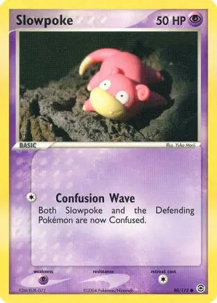 Slowpoke (80/112) [EX: FireRed & LeafGreen] Pokémon