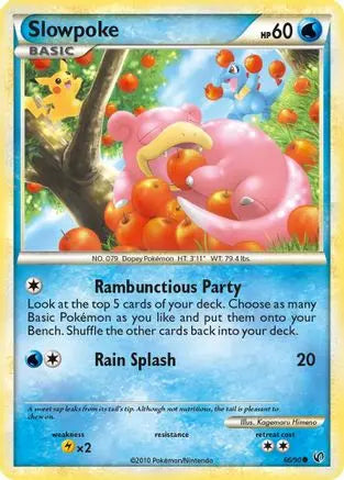 Slowpoke (66/90) [HeartGold & SoulSilver: Undaunted] Pokémon