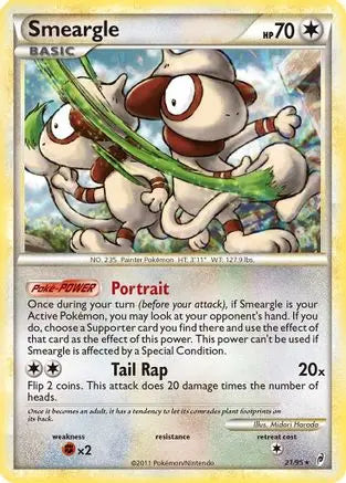 Smeargle (21/95) [HeartGold & SoulSilver: Call of Legends] Pokémon