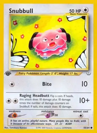Snubbull (55/64) [Neo Revelation 1st Edition] Pokémon