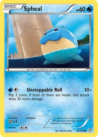 Spheal (29/124) [Black & White: Dragons Exalted] Pokémon