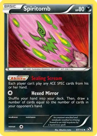 Spiritomb (87/113) [Black & White: Legendary Treasures] Pokémon