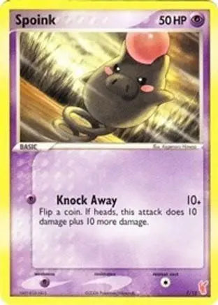 Spoink (7/12) [EX: Trainer Kit 2 - Plusle] Pokémon