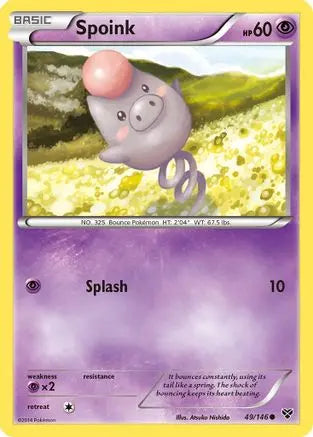 Spoink (49/146) [XY: Base Set] Pokémon