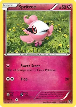 Spritzee (92/146) [XY: Base Set] Pokémon