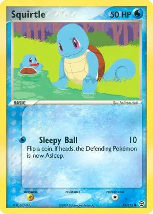 Squirtle (82/112) [EX: FireRed & LeafGreen] Pokémon