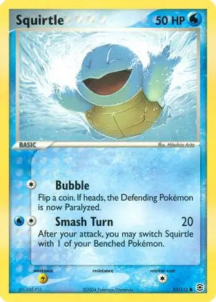 Squirtle (83/112) [EX: FireRed & LeafGreen] Pokémon