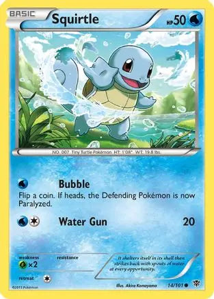 Squirtle (14/101) [Black & White: Plasma Blast] Pokémon