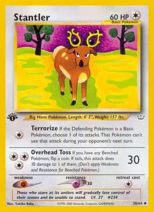 Stantler (38/64) [Neo Revelation 1st Edition] Pokémon