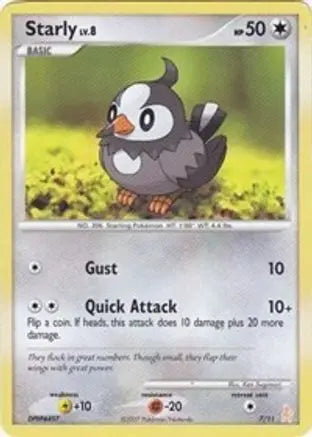 Starly (7/11) [Diamond & Pearl: Trainer Kit] Pokémon