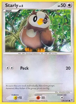 Starly (129/147) [Platinum: Supreme Victors] Pokémon