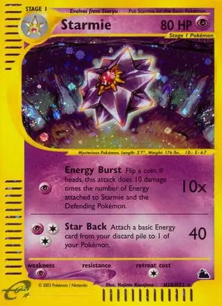 Starmie (H28/H32) [Skyridge] Pokémon