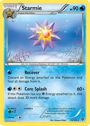 Starmie (34/146) [XY: Base Set] Pokémon