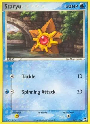Staryu (84/113) (Stamped) [EX: Delta Species] Pokémon