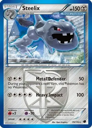 Steelix (79/116) [Black & White: Plasma Freeze] Pokémon